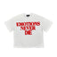 Red ‘End’ Rhinestone Tee