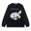Enfants Riches Déprimés Abstract Dog Graphic Long-Sleeve - Black