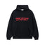 Fear Of God Essentials Silicone Letter Pullover Hoodie Black