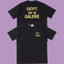 Gallery Dept. DÉPT. de la GALERIE Short Sleeve T-Shirt - Black/Yellow