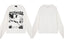 Enfants Riches Déprimés Armed Figure & Vintage Print Long-Sleeve - White