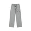 Fear Of God Essentials Arched Logo Straight‑Leg Sweatpants Medium Heather Grey