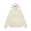 Fear Of God Essentials Double‑Line Plush Pullover Hoodie Cream