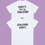 Gallery Dept. Galerie Dépt. Short Sleeve T-Shirt - White/Black