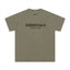 Fear Of God Essentials Core Logo Oversized T‑Shirt Olive