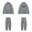 Fear Of God Essentials Hoodie Sweatpants Tracksuit Set Dark Heather Grey