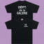 Gallery Dept. DÉPT. de la GALERIE Short Sleeve T-Shirt - Black/White