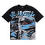 Life Hustlers Helmet Driver Graphic Tee - Black