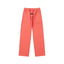Fear Of God Essentials Tone‑on‑Tone Text Logo Straight‑Leg Sweatpants Coral Red