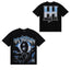 Life Hustlers Electric Lightning Graphic Tee - Black
