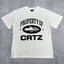 Corteiz Property of CRTZ T-Shirt – White/Black