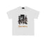 Enfants Riches Déprimés Photo Grid Collage & Brown Typography T-Shirt - White