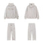 Fear Of God Essentials Hot Stamped Double‑Line Hoodie Sweatpants 2‑Pieces Tracksuit Set Oatmeal