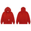 Aimé Leon Dore Thermal-Lined Script Zip-Up Hoodie -Red