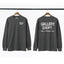 Gallery Dept. Hollywood Logo Long Sleeve T-Shirt - Charcoal Grey