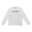 Gallery Dept. Front-Logo DÉPT. de la GALERIE Long Sleeve T-Shirt - White