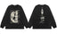 Enfants Riches Déprimés "E.R.D" Classical Art Collage Long-Sleeve - Black