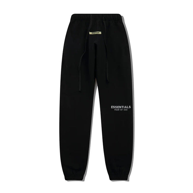 Fear Of God Essentials Side Logo Jogger Pants Black Hover Image