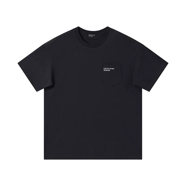 Enfants Riches Déprimés Chest Pocket Logo T-Shirt - Black Hover Image