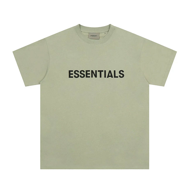 Fear Of God Essentials 3D Chest Logo Short Sleeve T-Shirt Sage Green Hover Image