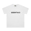 Fear Of God Essentials 3D Chest Logo Short Sleeve T-Shirt White