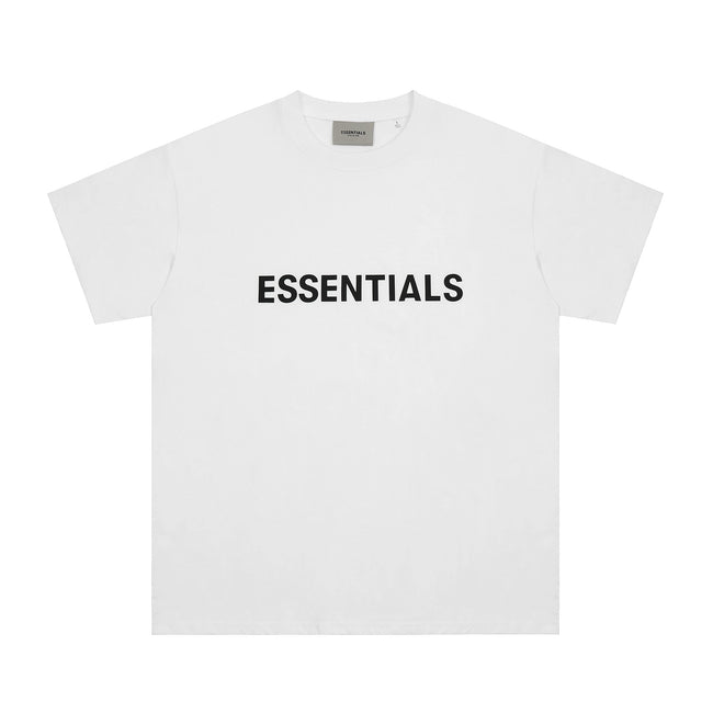 Fear Of God Essentials 3D Chest Logo Short Sleeve T-Shirt White Hover Image