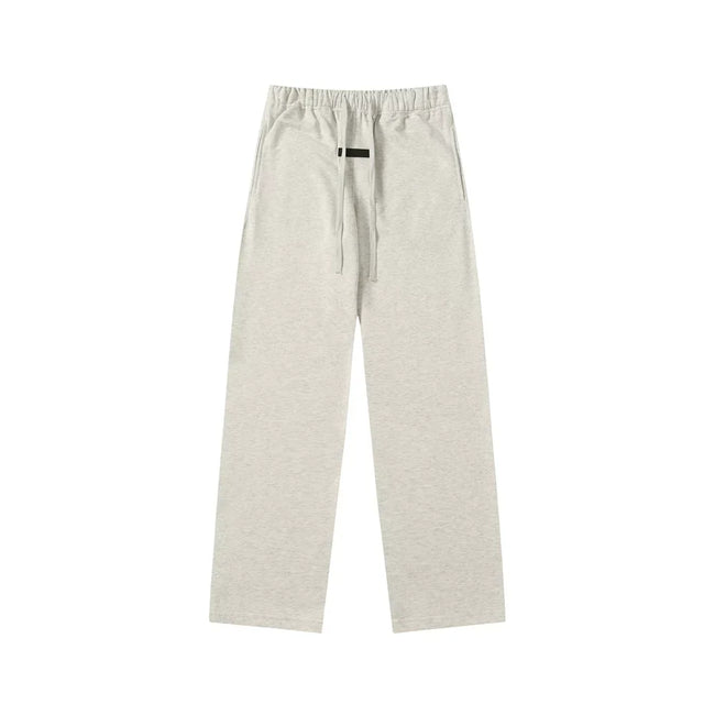 Fear Of God Essentials Straight‑Leg Sweatpants Light Heather Grey Hover Image