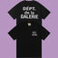 Gallery Dept. DÉPT. de la GALERIE Short Sleeve T-Shirt - Black