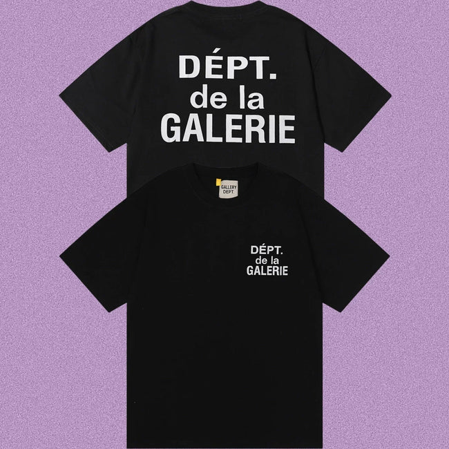 Gallery Dept. DÉPT. de la GALERIE Short Sleeve T-Shirt - Black Hover Image