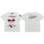 Enfants Riches Déprimés Mouse Ears Portrait & "Lust" T-Shirt - White