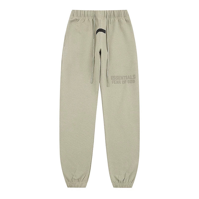 Fear Of God Essentials Tone‑on‑Tone Jogger Pants Light Sage Hover Image