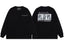 Enfants Riches Déprimés Small Chest Logo & Back Three-Panel Long-Sleeve  - Black
