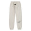 Fear Of God Essentials Logo Jogger Sweatpants Light Oat Heather