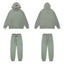 Fear Of God Essentials Tone‑on‑Tone Hoodie & Jogger Tracksuit Set Dusty Sage