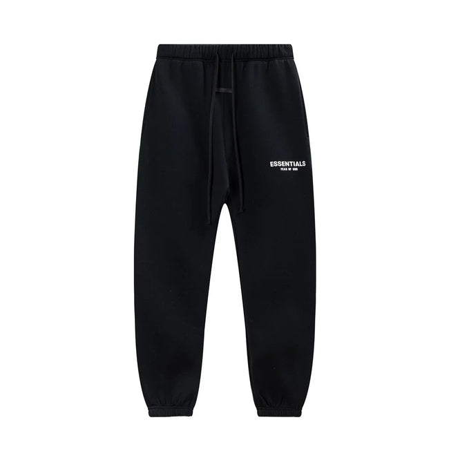 Fear Of God Essentials Logo Jogger Sweatpants Black Hover Image