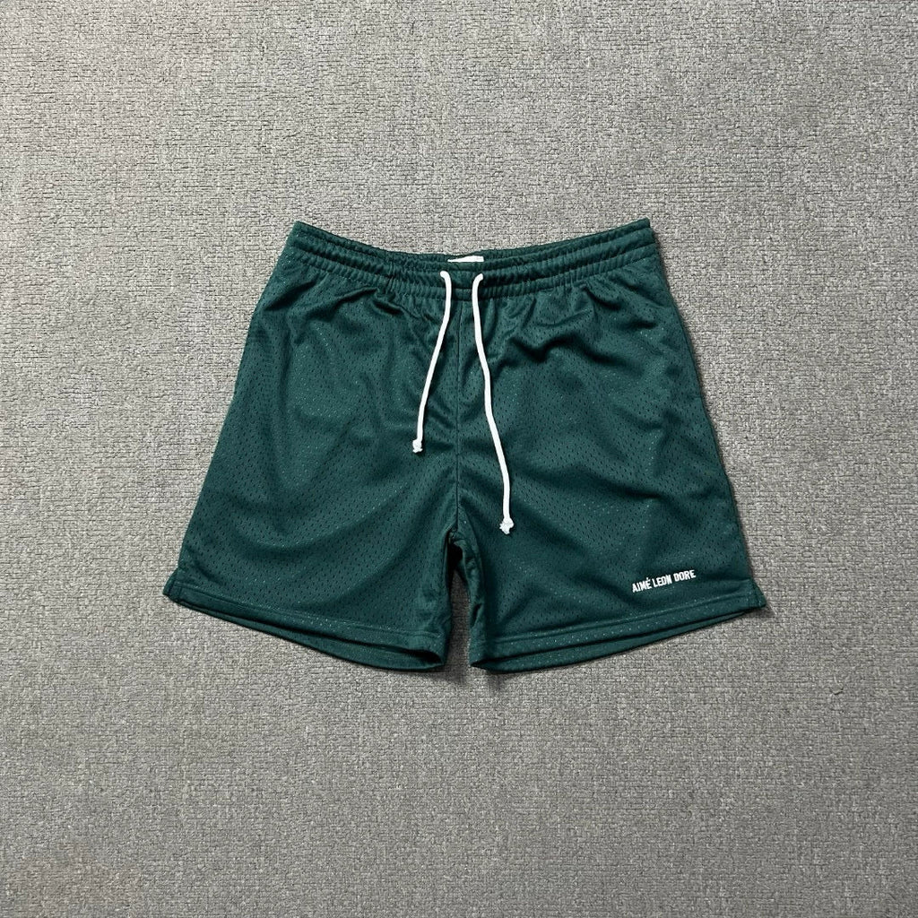Aimé Leon Dore Mesh Practice Shorts -  Forest Green