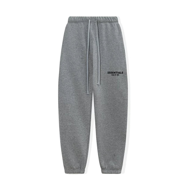 Fear Of God Essentials Logo Jogger Sweatpants Light Heather Grey Hover Image