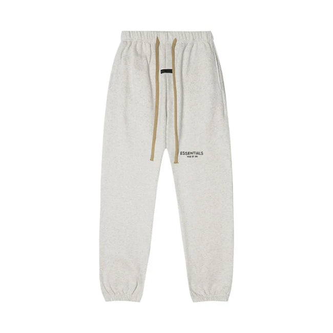 Fear Of God Essentials Logo Jogger Pants Light Oat Heather Hover Image