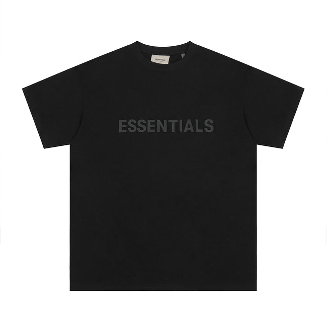 Fear Of God Essentials 3D Chest Logo Short Sleeve T-Shirt Black Hover Image
