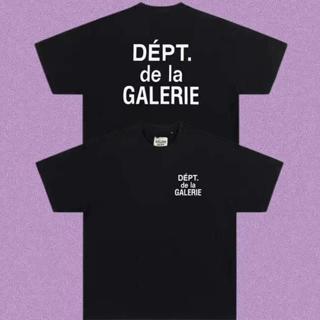 Gallery Dept. DÉPT. de la GALERIE Short Sleeve T-Shirt - Black/White Hover Image