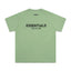 Fear Of God Essentials Core Logo Oversized T‑Shirt Mint Green