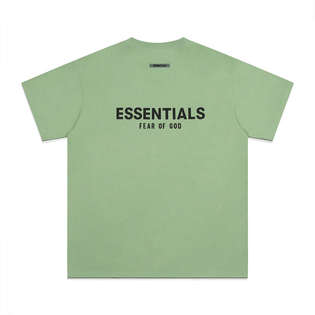 Fear Of God Essentials Core Logo Oversized T‑Shirt Mint Green Hover Image