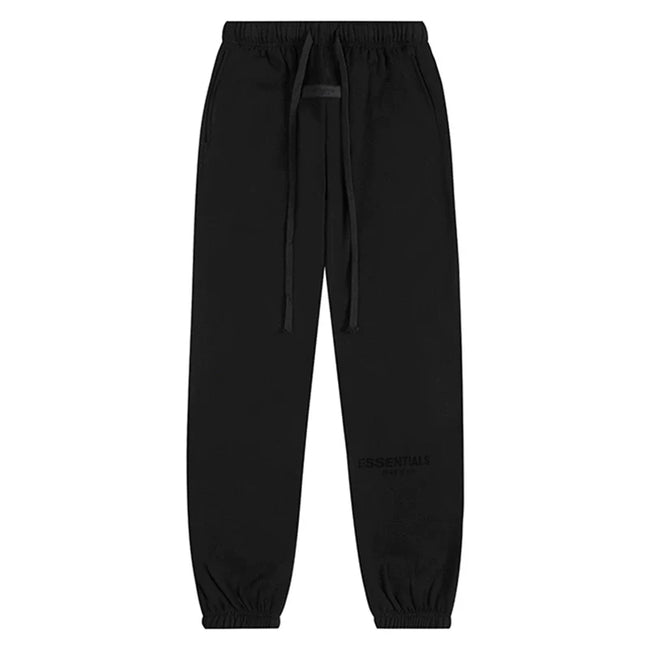 Fear Of God Essentials Logo Jogger Sweatpants Black Hover Image