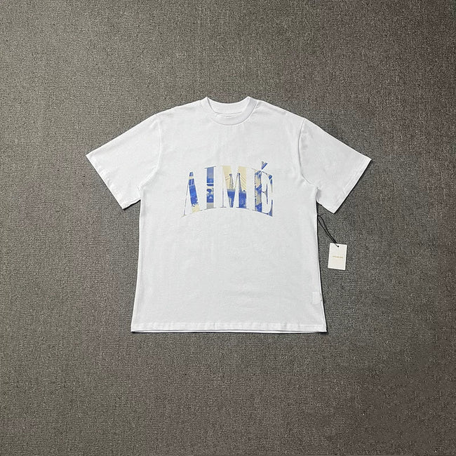 Aimé Leon Dore Patterned Arch Logo Tee - White Hover Image