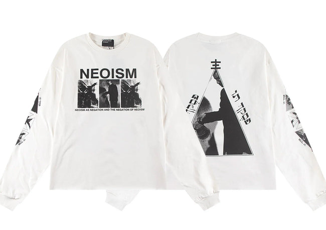 Enfants Riches Déprimés "Neoism" Graphic Long-Sleeve - White Hover Image