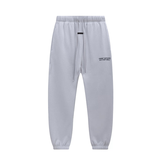 Fear Of God Essentials Silicone Letter Jogger Pants Light Grey Hover Image