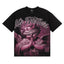Life Hustlers Blindfolded Cherub Graphic Tee - Black (Purple Edition)