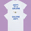 Gallery Dept. Galerie Dépt. Short Sleeve T-Shirt - White/Blue