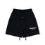 Fear Of God Essentials Logo Fleece Shorts Black