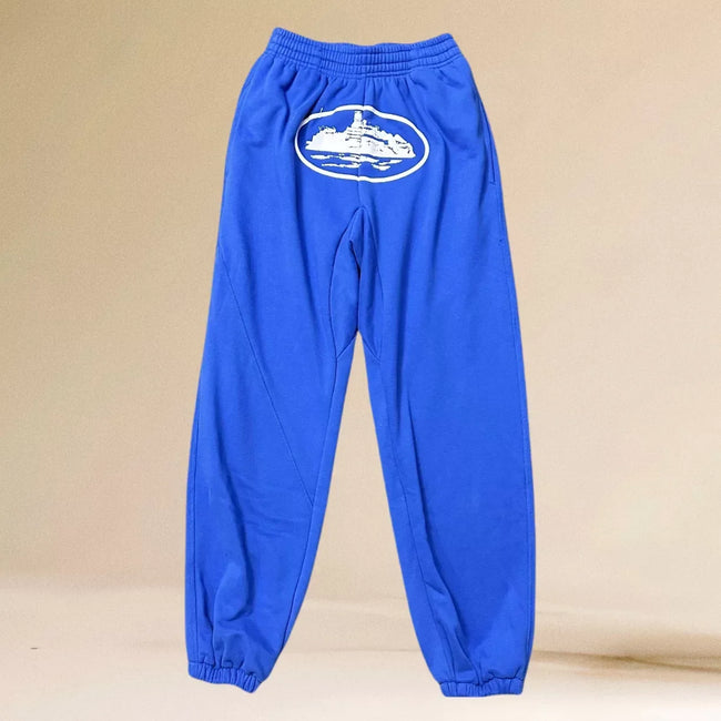 Corteiz Alcatraz Island Heavyweight Sweatpants deep blue Hover Image